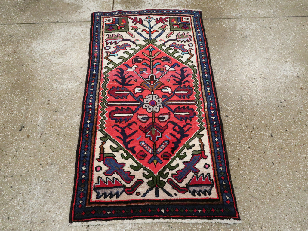 Vintage Persian Hamadan Rug, No.26207 - Gss