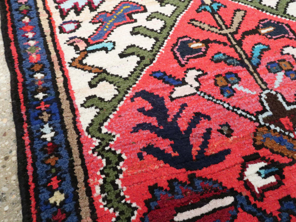 Vintage Persian Hamadan Rug, No.26207 - Gss