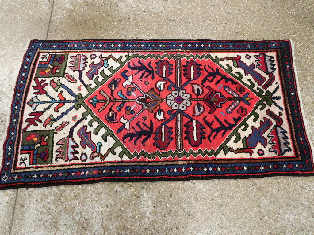 Vintage Persian Hamadan Rug, No.26207 - Gss