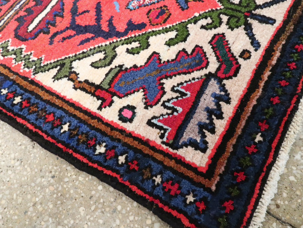 Vintage Persian Hamadan Rug, No.26207 - Gss