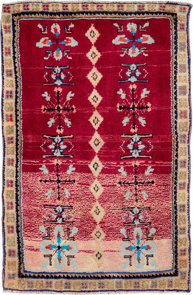 Vintage Persian Hamadan Rug, No.26208 - Gss