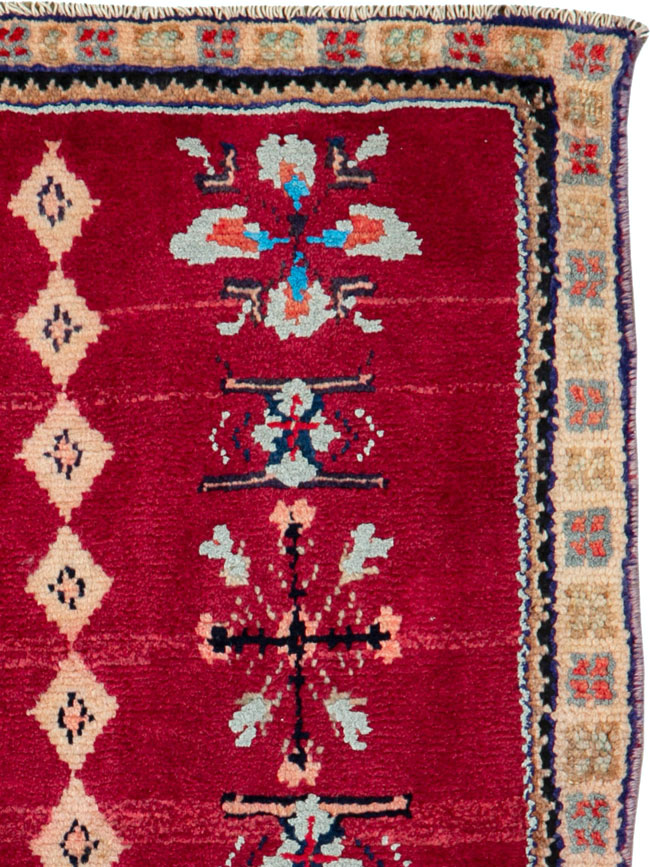 Vintage Persian Hamadan Rug, No.26208 - Gss