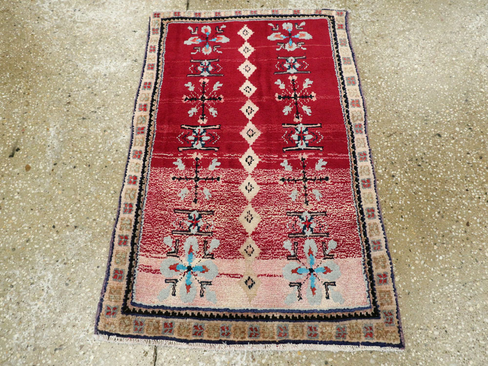 Vintage Persian Hamadan Rug, No.26208 - Gss