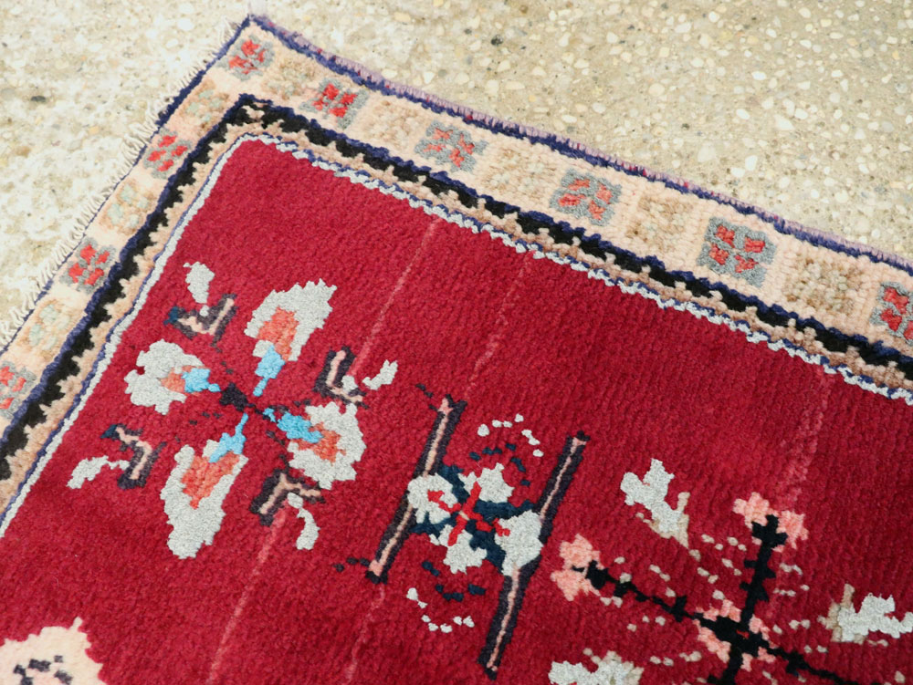 Vintage Persian Hamadan Rug, No.26208 - Gss