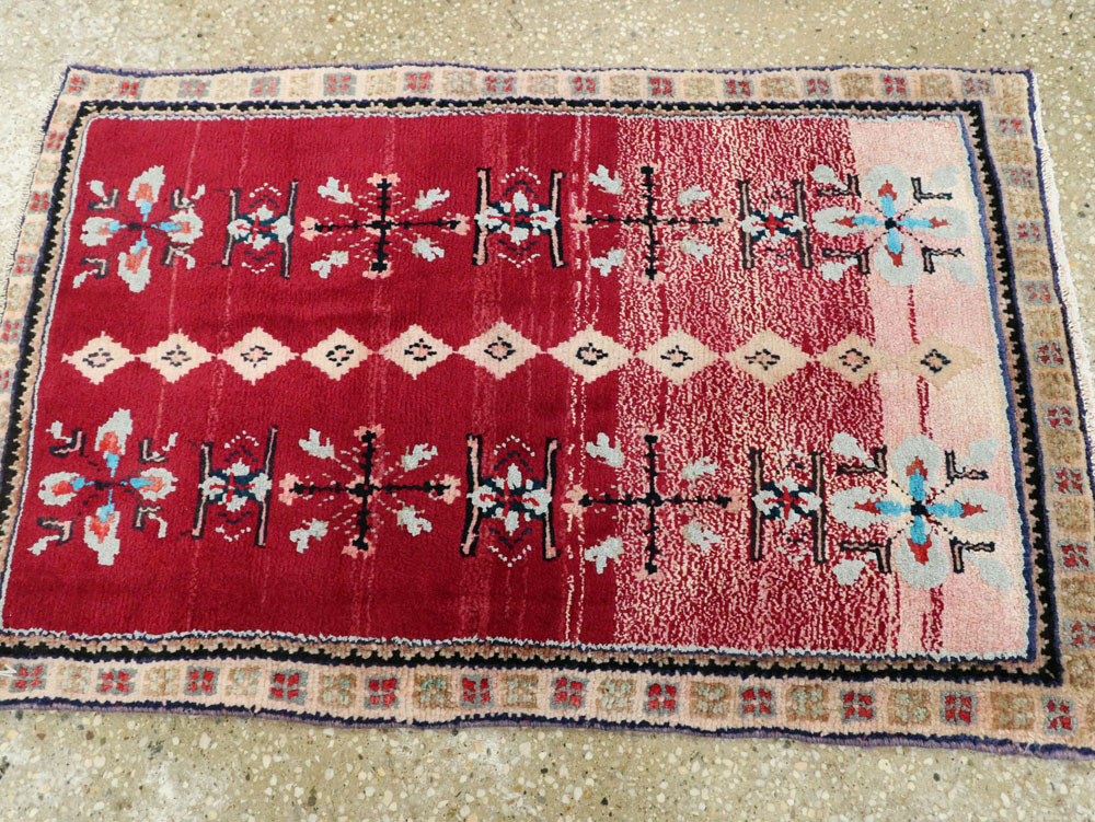 Vintage Persian Hamadan Rug, No.26208 - Gss