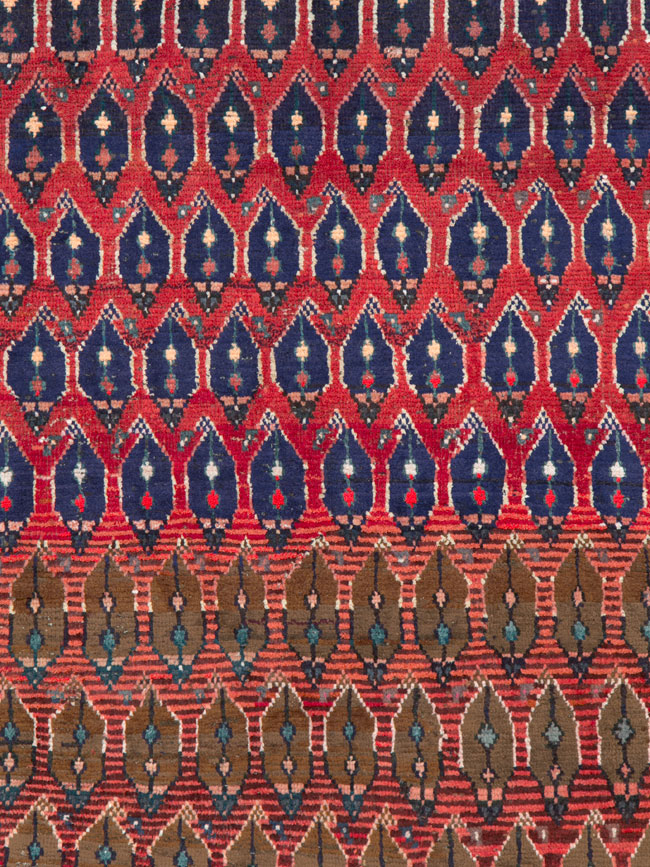 Vintage Persian Mahal Rug, No.26211 - Gss