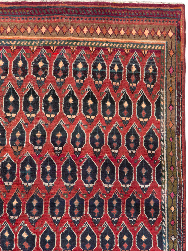 Vintage Persian Mahal Rug, No.26211 - Gss