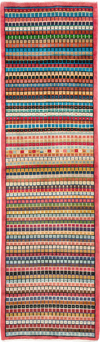 Vintage Persian Mahal Runner, No.26218 - Gss