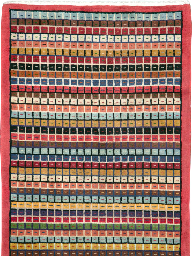 Vintage Persian Mahal Runner, No.26218 - Gss