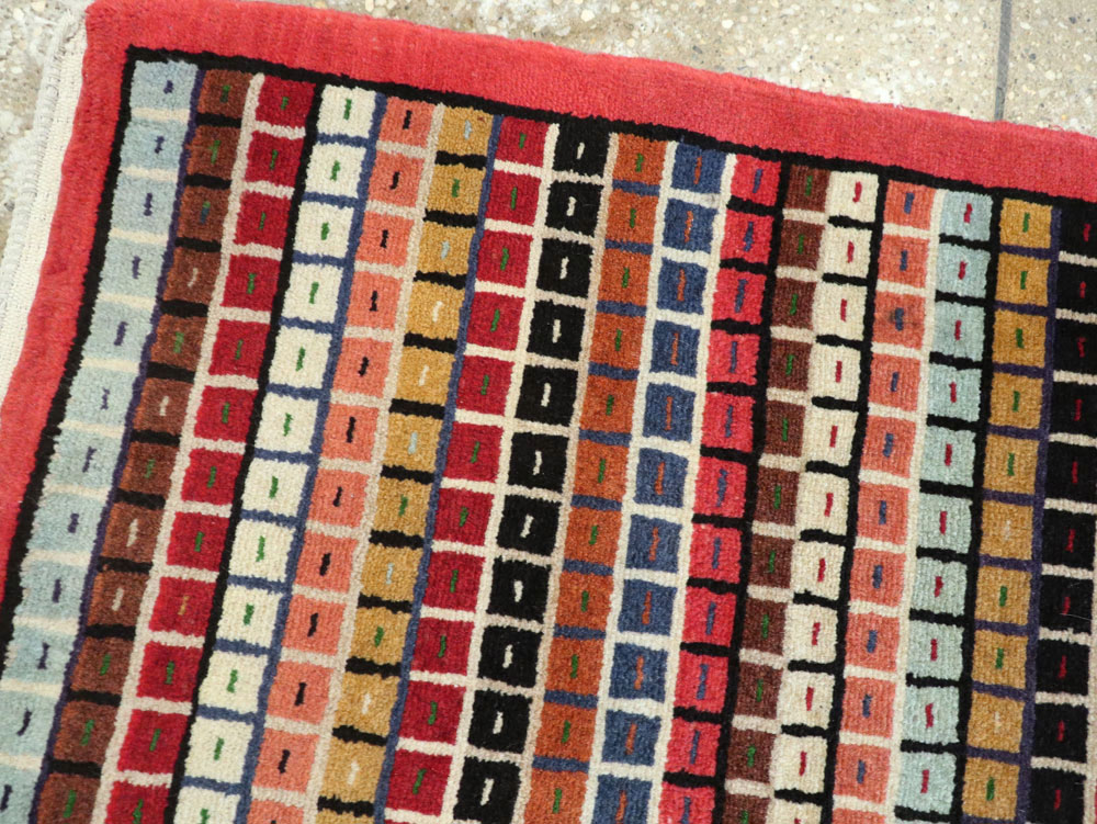 Vintage Persian Mahal Runner, No.26218 - Gss