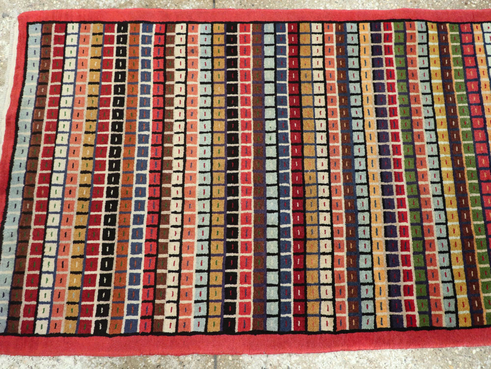 Vintage Persian Mahal Runner, No.26218 - Gss