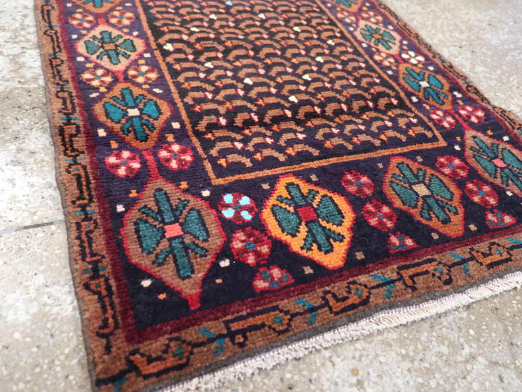 Vintage Persian Baluch Throw Rug, No.26219 - Gss