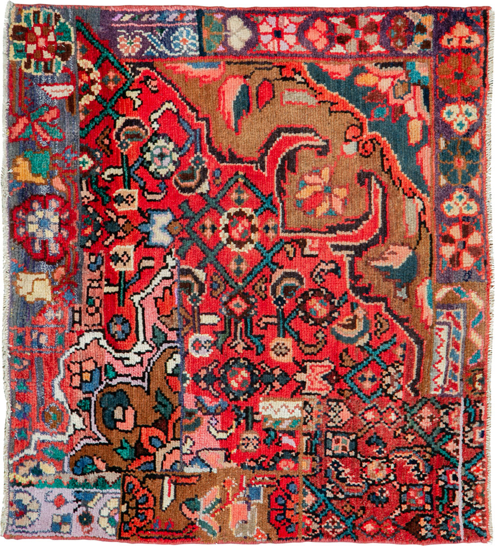 Vintage Persian Hamdan Wagireh Rug, No.26221 - Gss