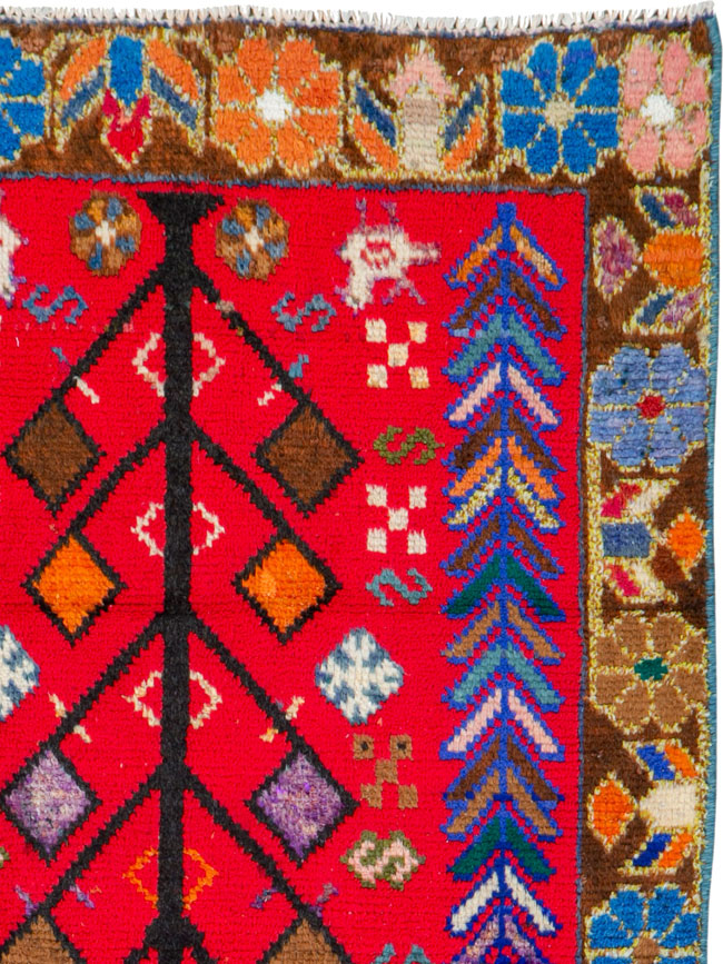 Vintage Persian Hamadan Rug, No.26222 - Gss