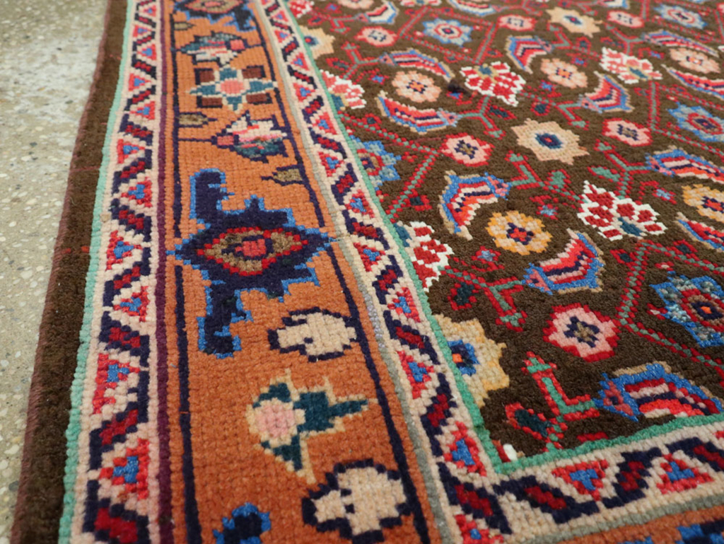Vintage Persian Hamadan Rug, No.26223 - Gss