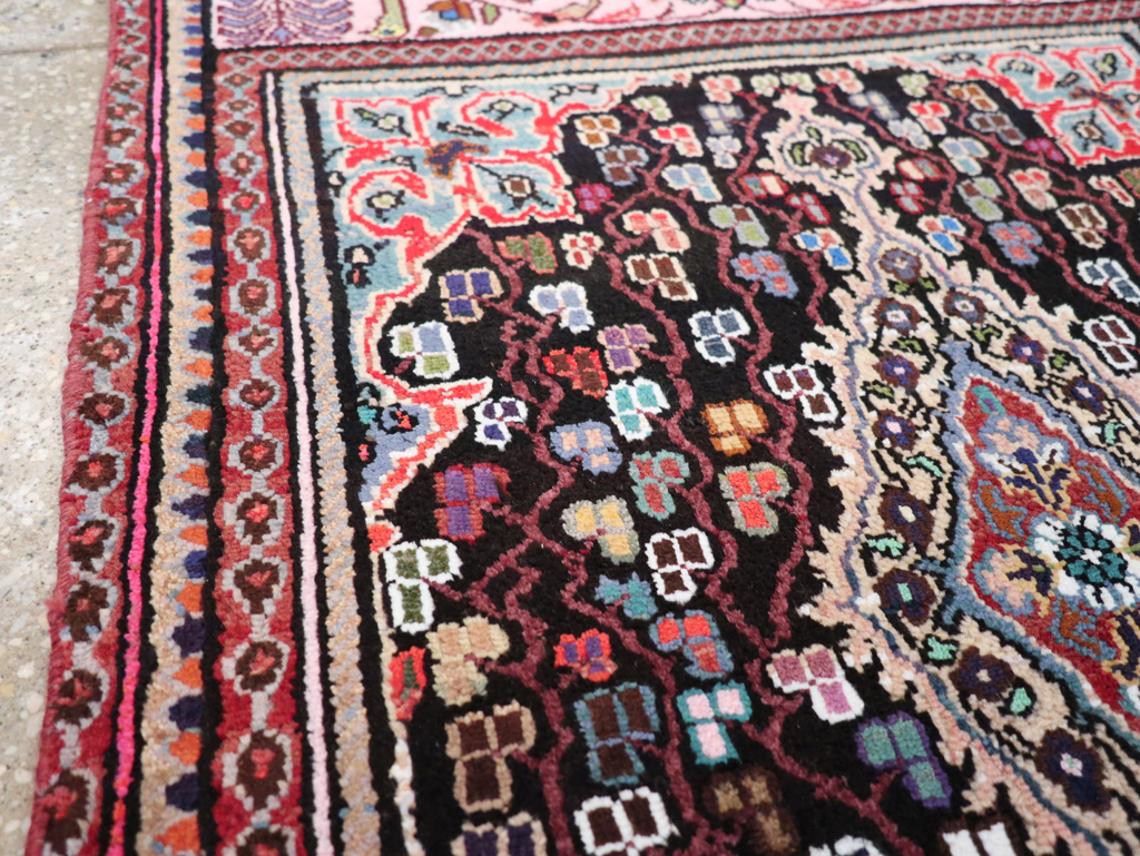 Vintage Persian Hamadan Rug, No.26224 - Gss