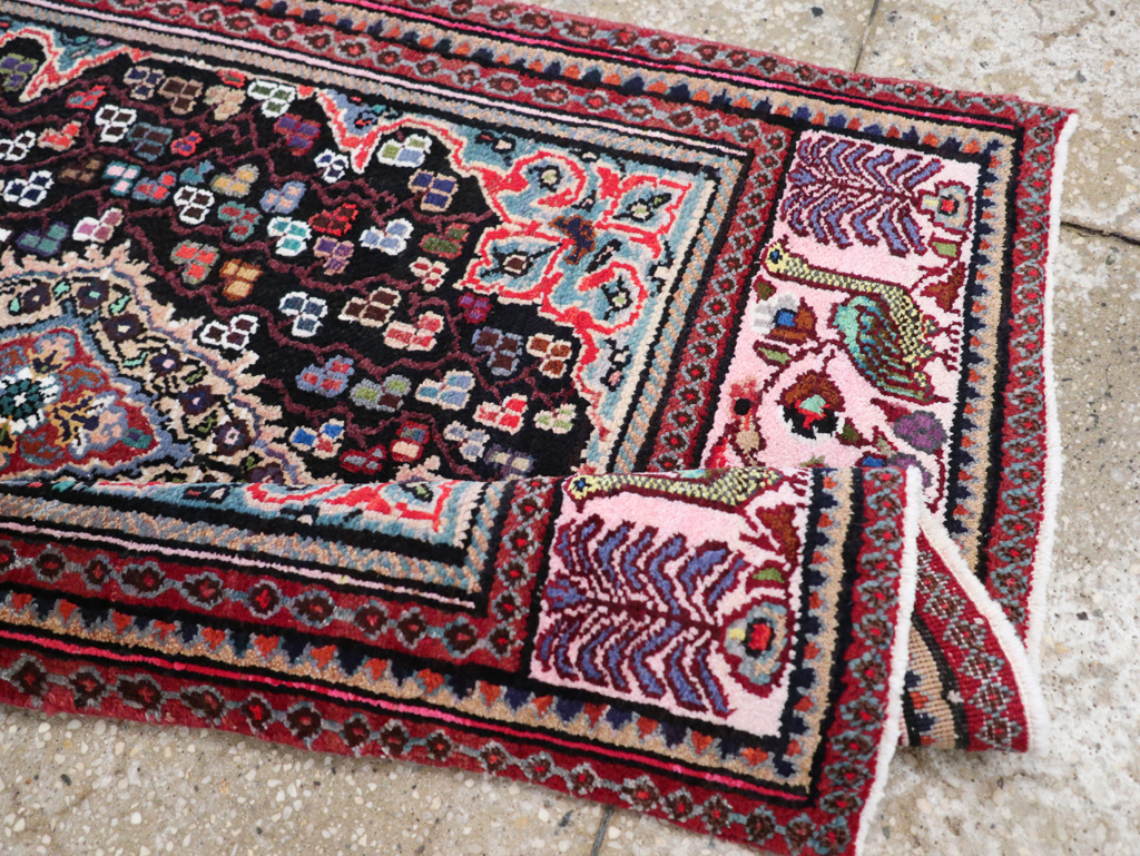 Vintage Persian Hamadan Rug, No.26224 - Gss