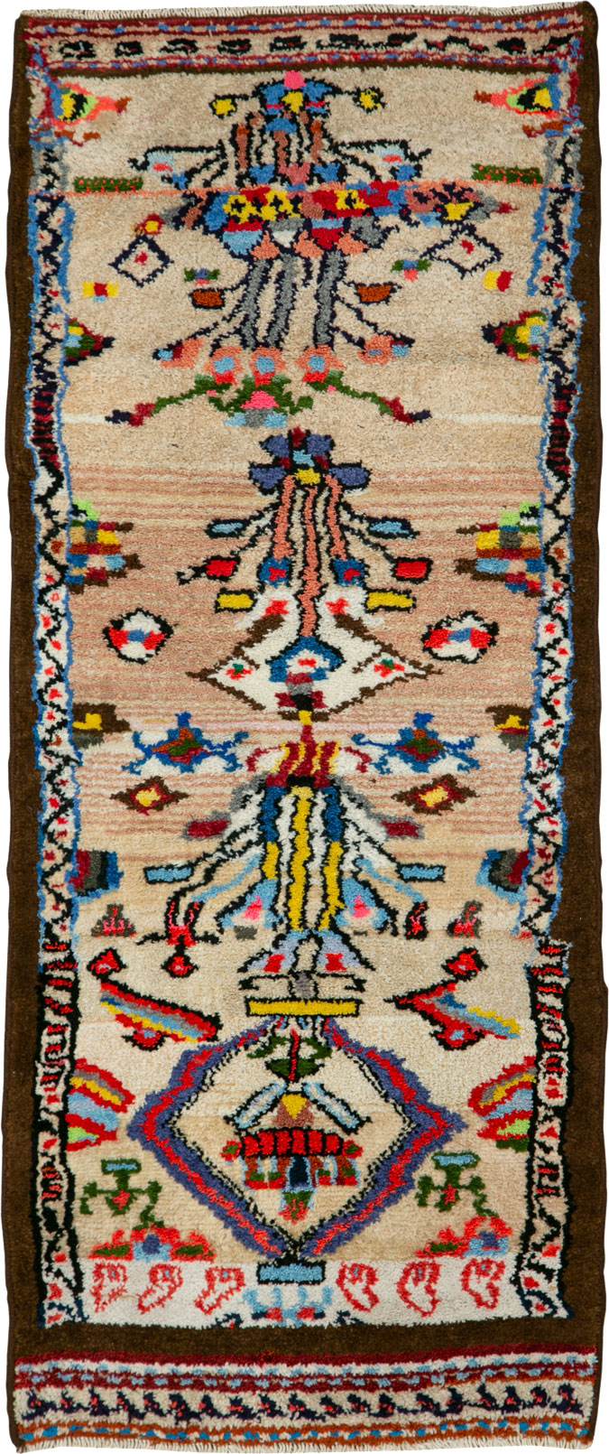 Vintage Persian Hamadan Rug, No.26225 - Gss