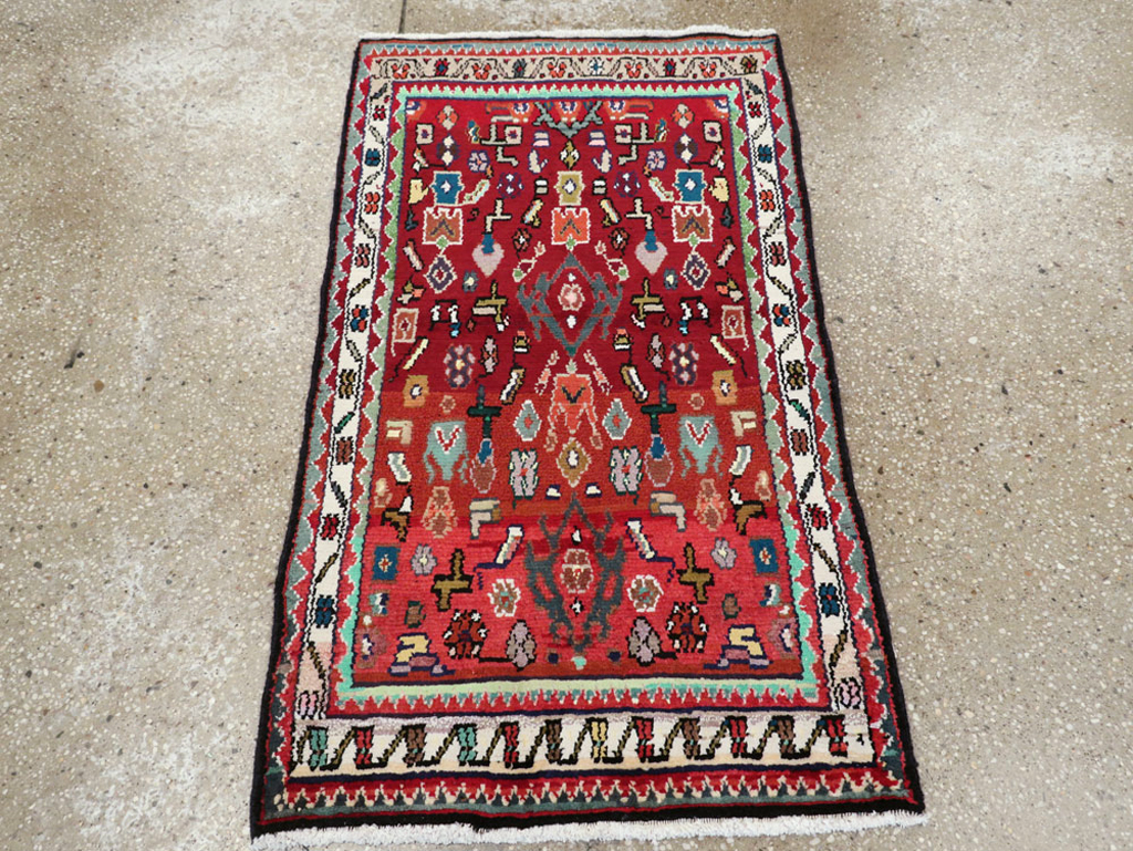 Vintage Persian Hamadan Rug, No.26226 - Gss
