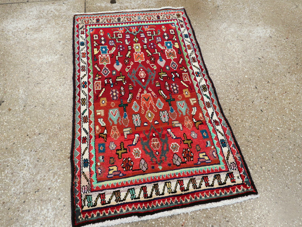 Vintage Persian Hamadan Rug, No.26226 - Gss