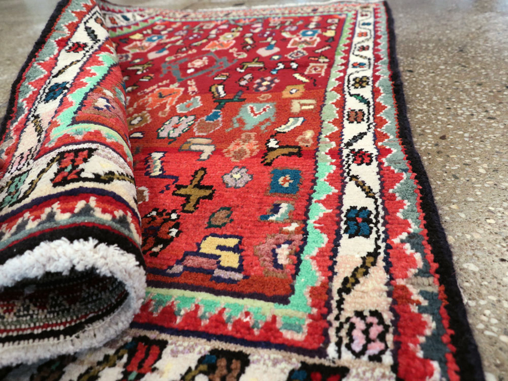 Vintage Persian Hamadan Rug, No.26226 - Gss