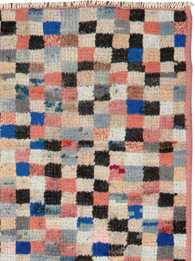 Vintage Persian Gabbeh Rug, No.26227 - Gss