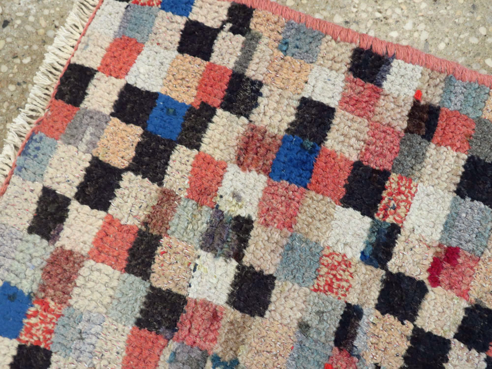 Vintage Persian Gabbeh Rug, No.26227 - Gss