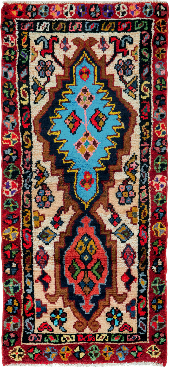 Vintage Persian Hamadan Rug, No.26229 - Gss