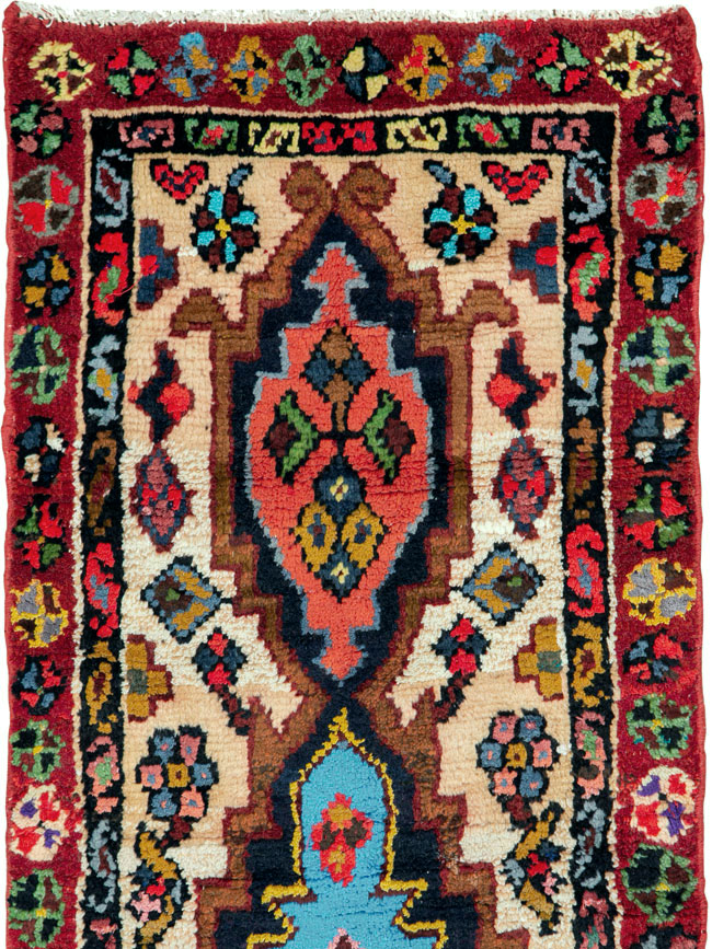 Vintage Persian Hamadan Rug, No.26229 - Gss