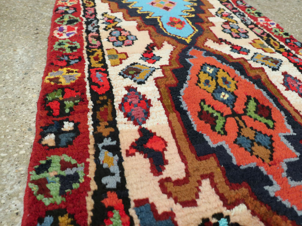 Vintage Persian Hamadan Rug, No.26229 - Gss