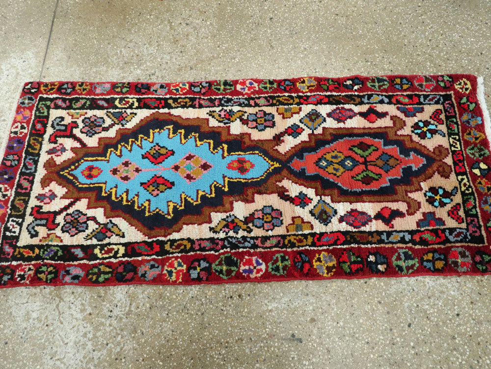 Vintage Persian Hamadan Rug, No.26229 - Gss