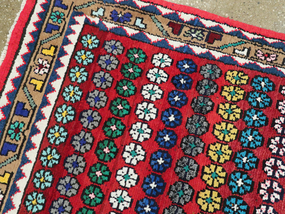 Vintage Persian Mahal Runner, No.26230 - Gss