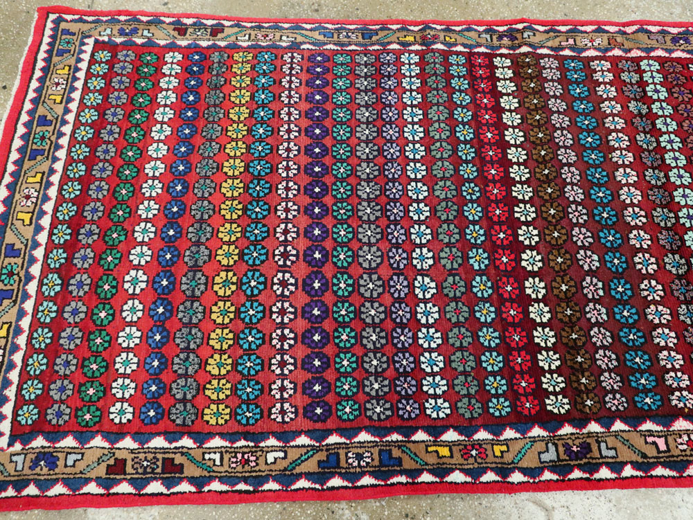 Vintage Persian Mahal Runner, No.26230 - Gss
