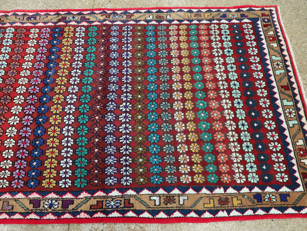 Vintage Persian Mahal Runner, No.26230 - Gss