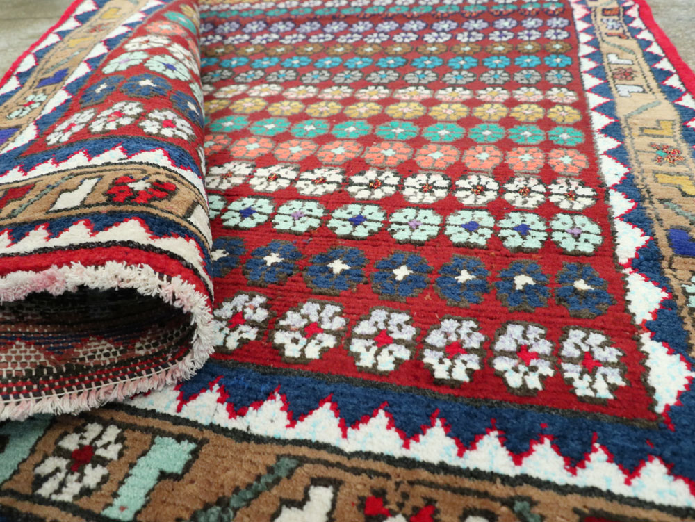 Vintage Persian Mahal Runner, No.26230 - Gss