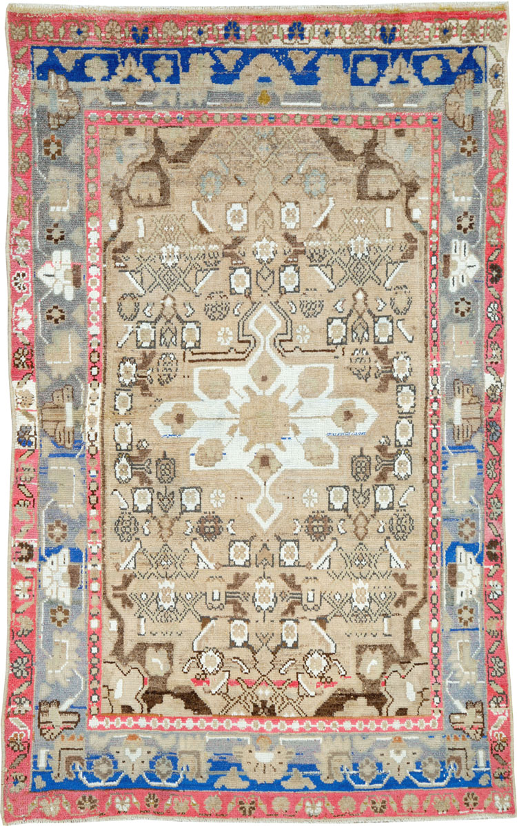 Vintage Persian Hamadan Rug, No.26233 - Gss