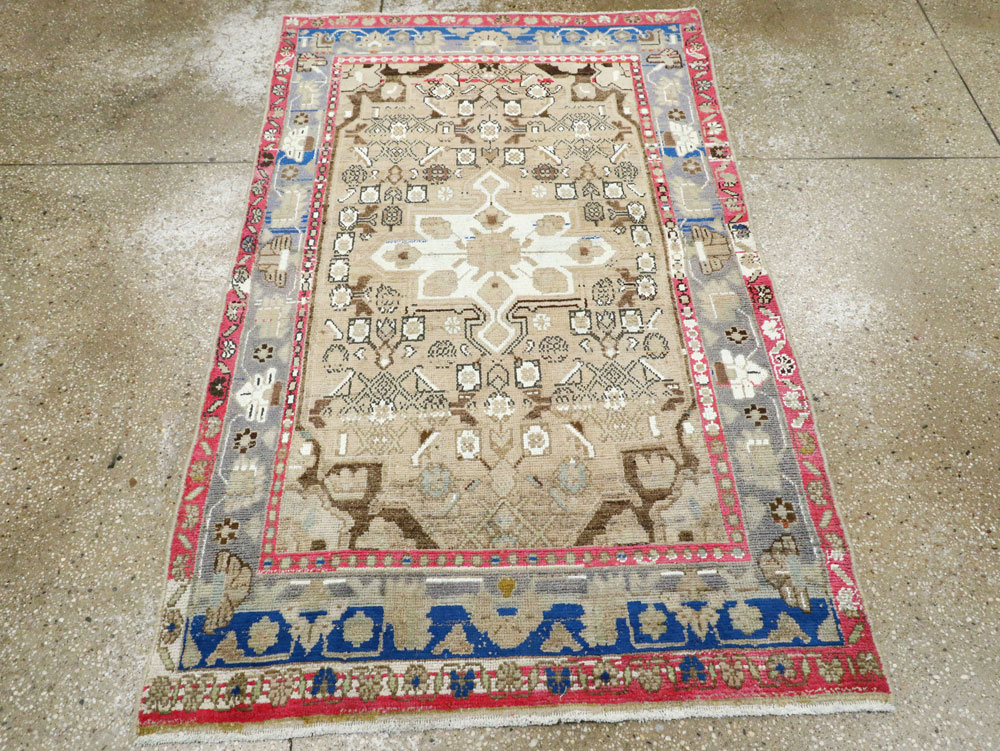Vintage Persian Hamadan Rug, No.26233 - Gss