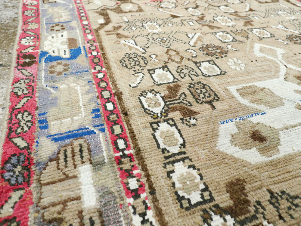 Vintage Persian Hamadan Rug, No.26233 - Gss