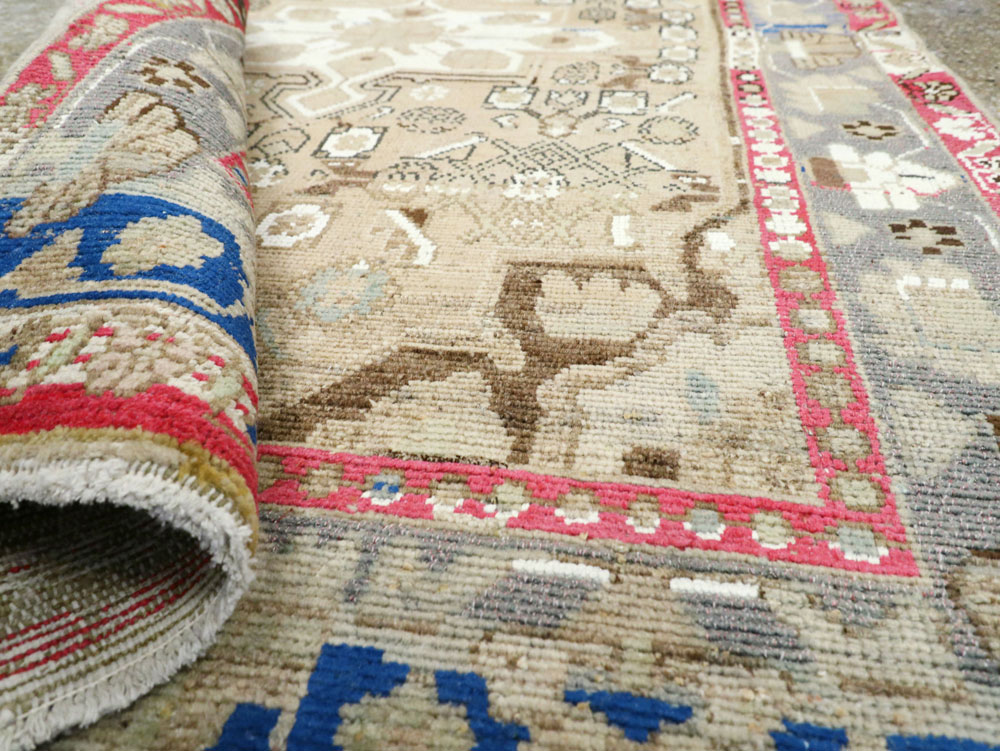 Vintage Persian Hamadan Rug, No.26233 - Gss