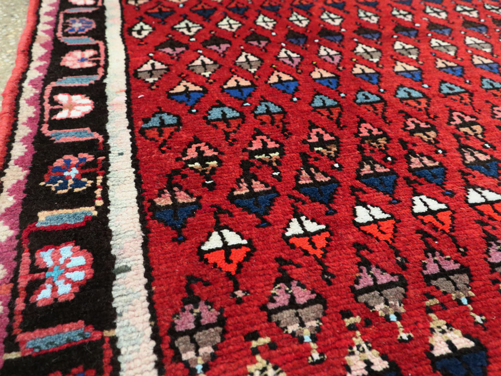 Vintage Persian Hamadan Rug, No.26234 - Gss