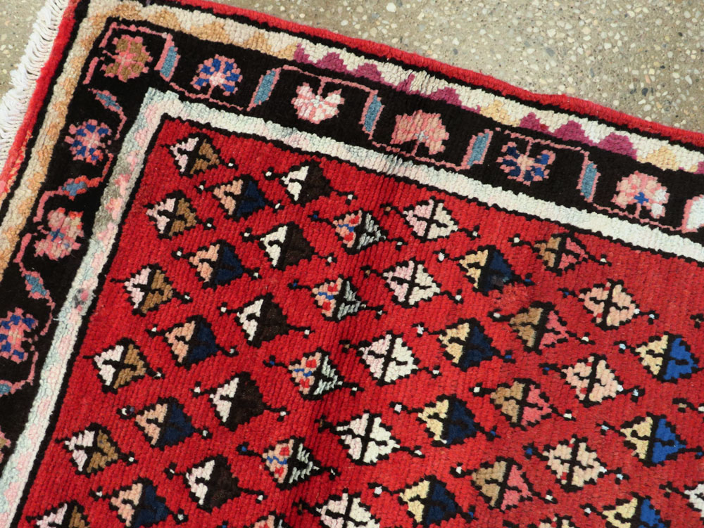 Vintage Persian Hamadan Rug, No.26234 - Gss