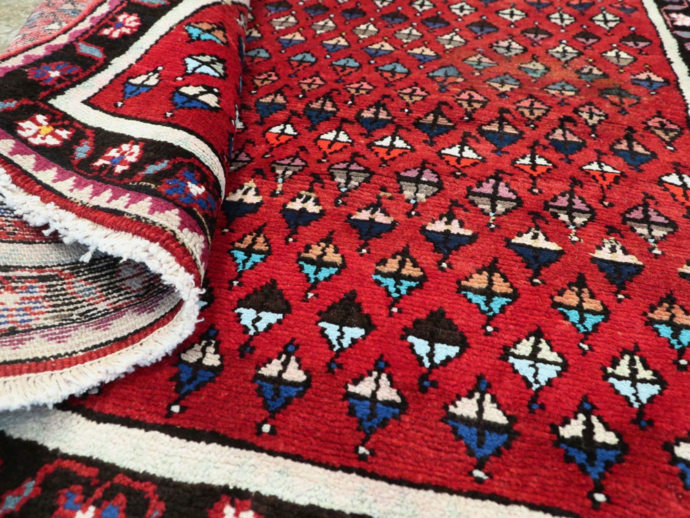 Vintage Persian Hamadan Rug, No.26234 - Gss