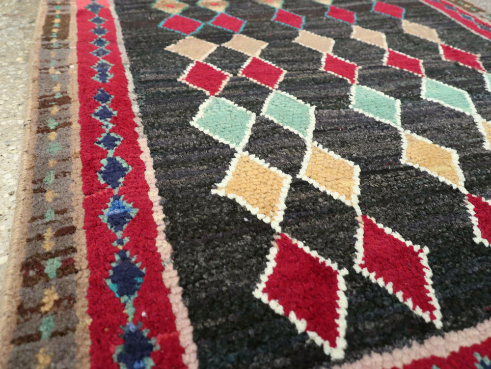 Vintage Persian Mahal Rug, No.26237 - Gss