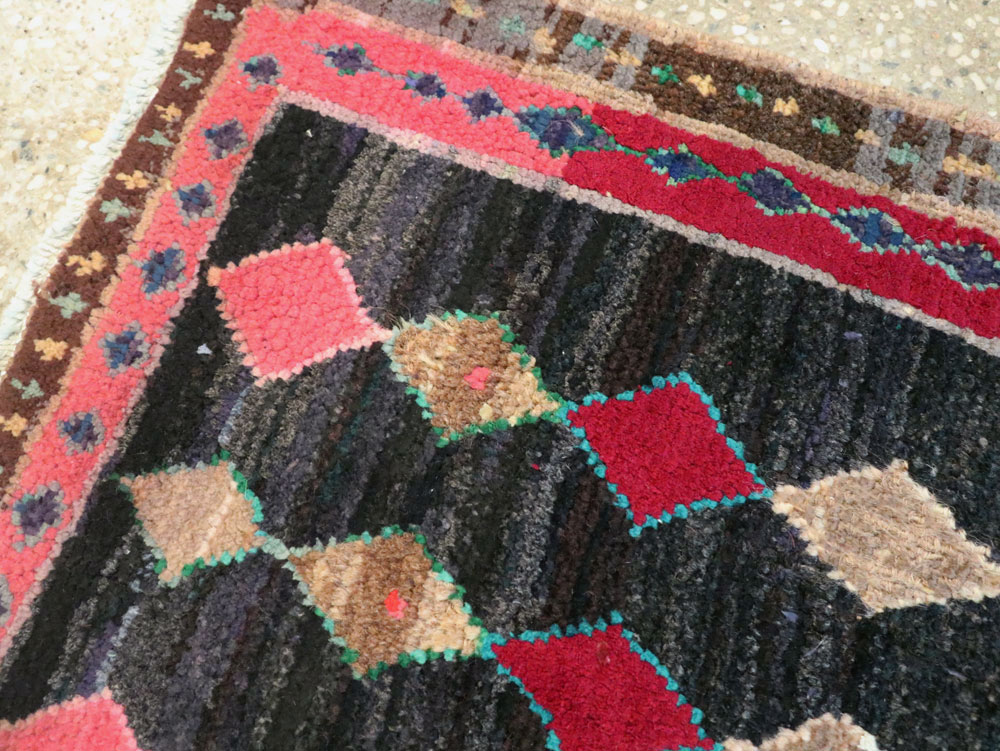 Vintage Persian Mahal Rug, No.26237 - Gss
