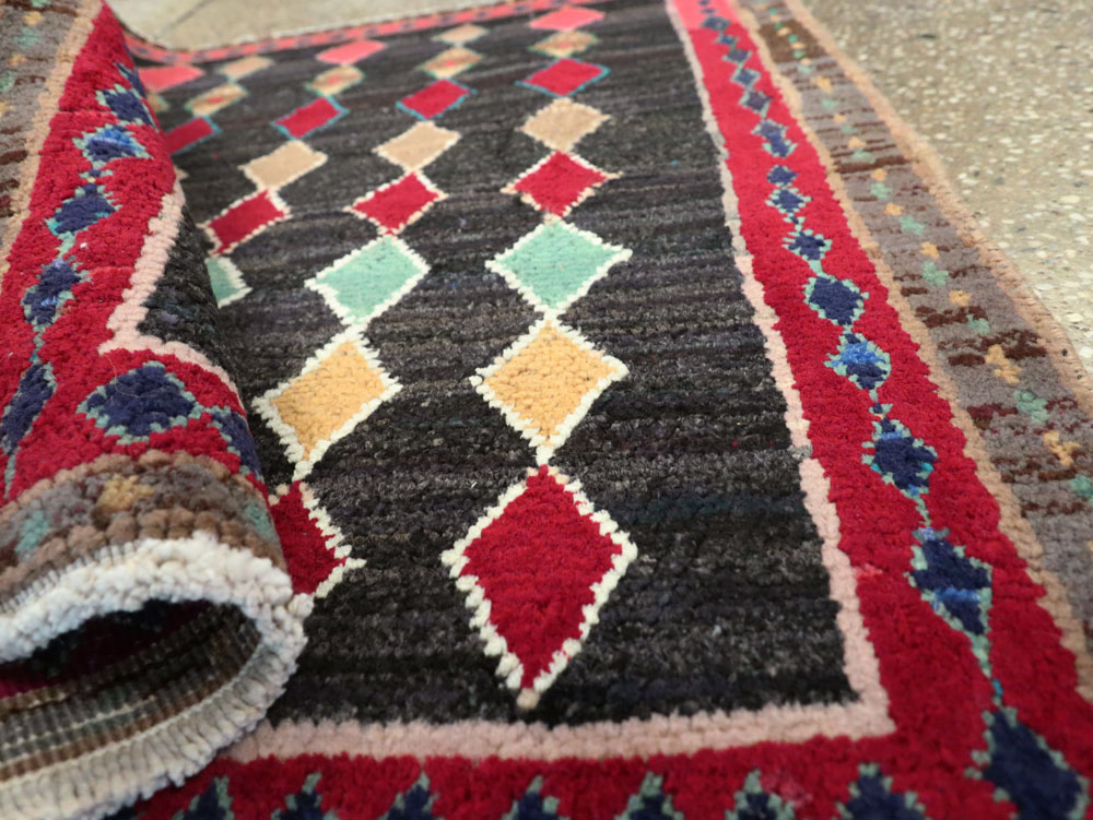 Vintage Persian Mahal Rug, No.26237 - Gss