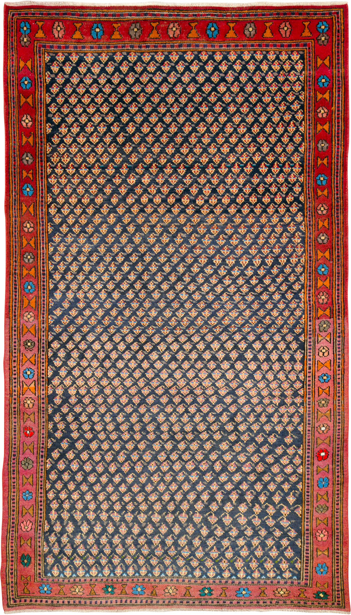 Vintage Persian Hamadan Rug, No.26239 - Gss