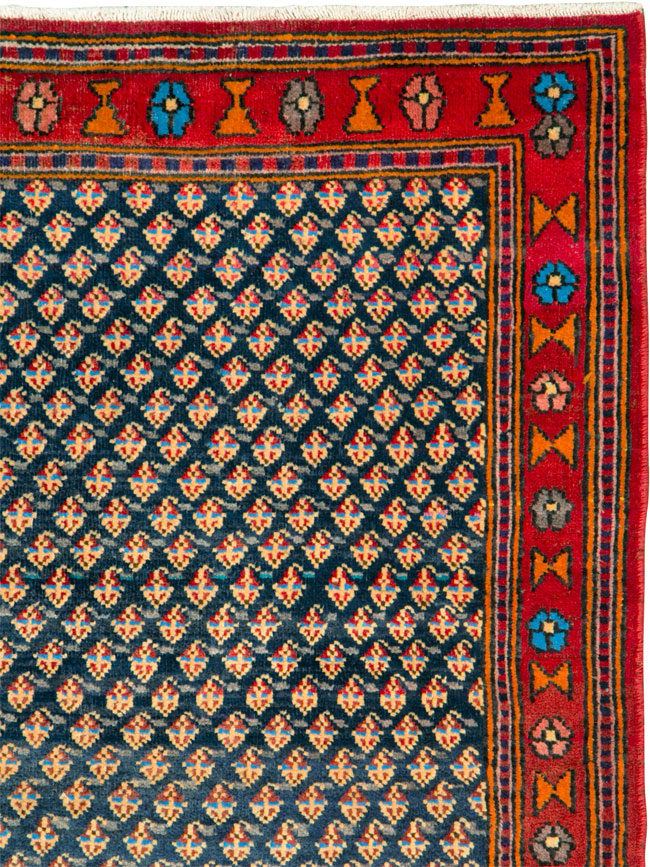 Vintage Persian Hamadan Rug, No.26239 - Gss