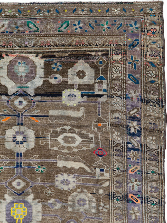 Vintage Persian Malayer Rug, No.26243 - Gss