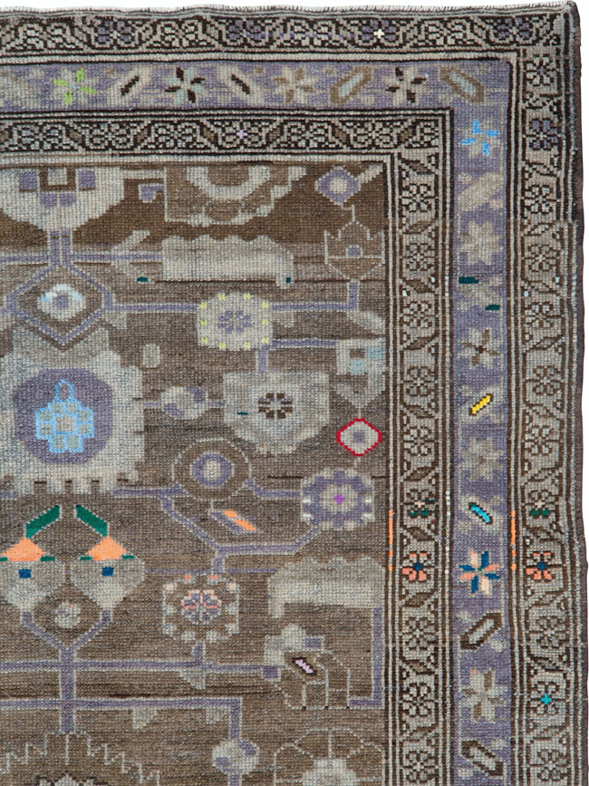 Vintage Persian Malayer Rug, No.26243 - Gss