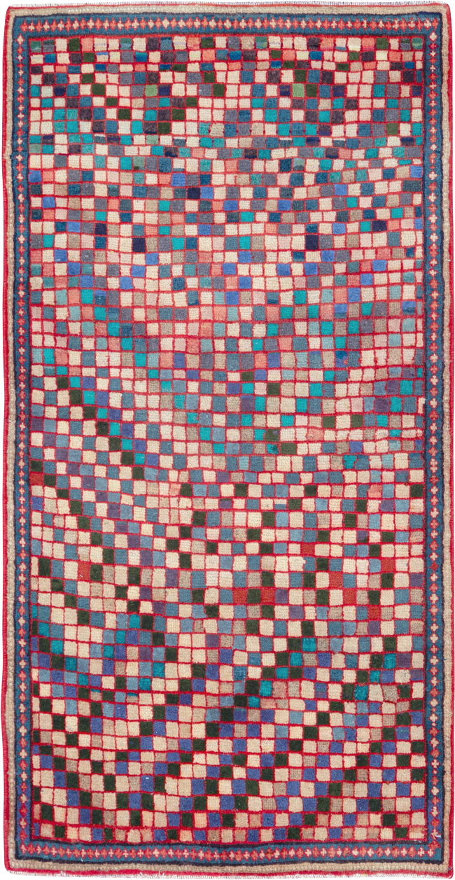 Vintage Persian Mahal Rug, No.26246 - Gss